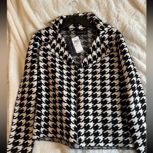 Jackets & Blazers - 🤍⏱Buy 1 Get 1 Free!⏱🤍 NWT Premise houndstooth blazer